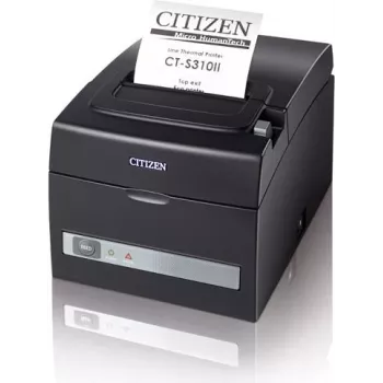Impressora POS Citizen CT-S310-II — térmica direta 203 x 203 DPI, 160 mm/s, 80/58 mm, com fios, preta