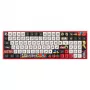IQUNIX F97 Graffiti Blaze teclado gaming sem fios, RGB, interruptores Moonstone Turbo