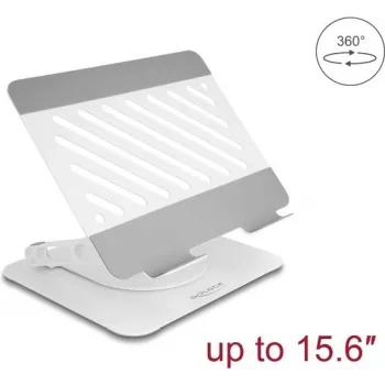 Suporte passivo DeLOCK 18455 para tablet gráfico portátil tablet UMPC cinzento-claro