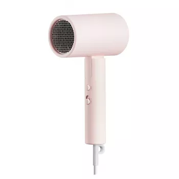 Secador de cabelo Xiaomi H101 1600 W, modelo de viagem dobrável, tecnologia de iões, 2 níveis de temperatura, cabo de 1,7 m, rosa