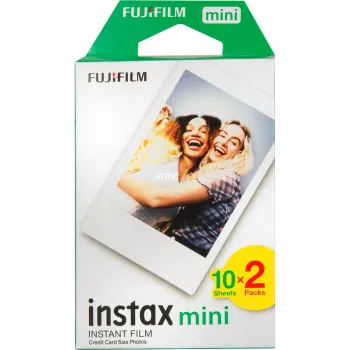 Fujifilm 16567828 Filme. 2x10 folhas pack=2 para Fujifilm Instax Mini