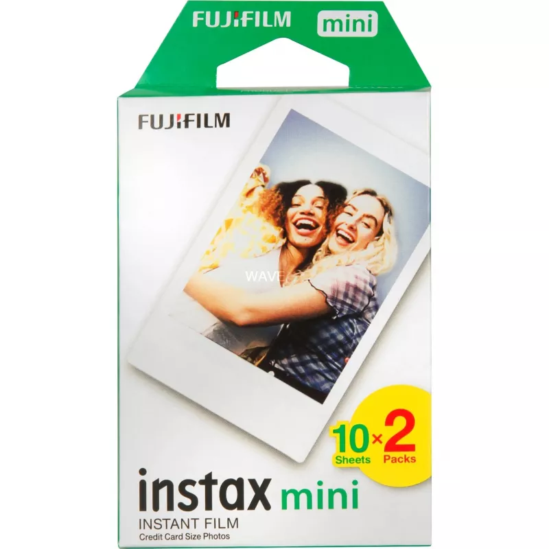 Fujifilm 16567828 Filme. 2x10 folhas pack=2 para Fujifilm Instax Mini