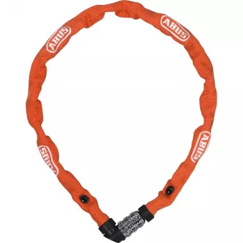 Cadeado de corrente ABUS 57657 laranja 1100 mm aço 330 g
