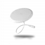 Carregador por indução ZENS DYI Built-in ZEBI04W/00 Saídas padrão de carregamento por indução branco (ZEBI04W/00)