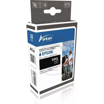 AS700677 ASTAR EPSON WF3720DWF TINTA BK T3471 / 34XL 16,3ml 1100 páginas preto HC (AS700677)
