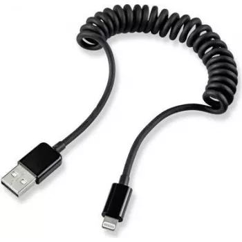 Cabo USB 2.0 para Apple Lightning Renkforce RF4087422, 1x USB-A para 1x Lightning, 0,95 m, preto