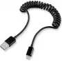 Cabo USB 2.0 para Apple Lightning Renkforce RF4087422, 1x USB-A para 1x Lightning, 0,95 m, preto
