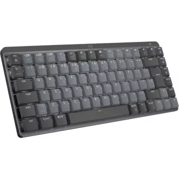 Teclado LOGITECH MX Mechanical Mini Minimalist Wireless Illuminated - GRAPHITE - (US) INTL - 2.4GHZ/BT - N/A - EMEA - CLICKY