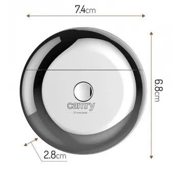 Máquina de barbear elétrica Camry CR 2938 - máquina de barbear para homem recarregável