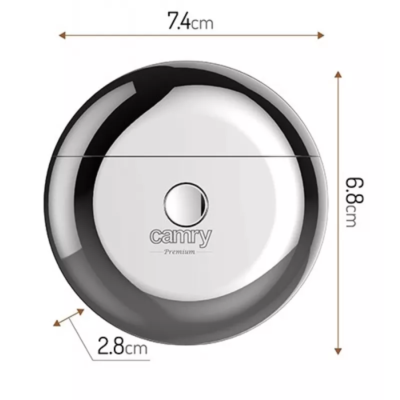 Máquina de barbear elétrica Camry CR 2938 - máquina de barbear para homem recarregável