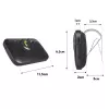 Headset Audiocore sistema mãos-livres para auto BT 5.0 A2DP arranque automático AC47