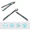Tesoura de poda GARDENA EnergyCut Pro S, cabo de 60 cm, cinzento/turquesa