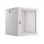 Armário de instalação de parede Lanberg 19'' 12U 600x600mm cinzento (porta de vidro)