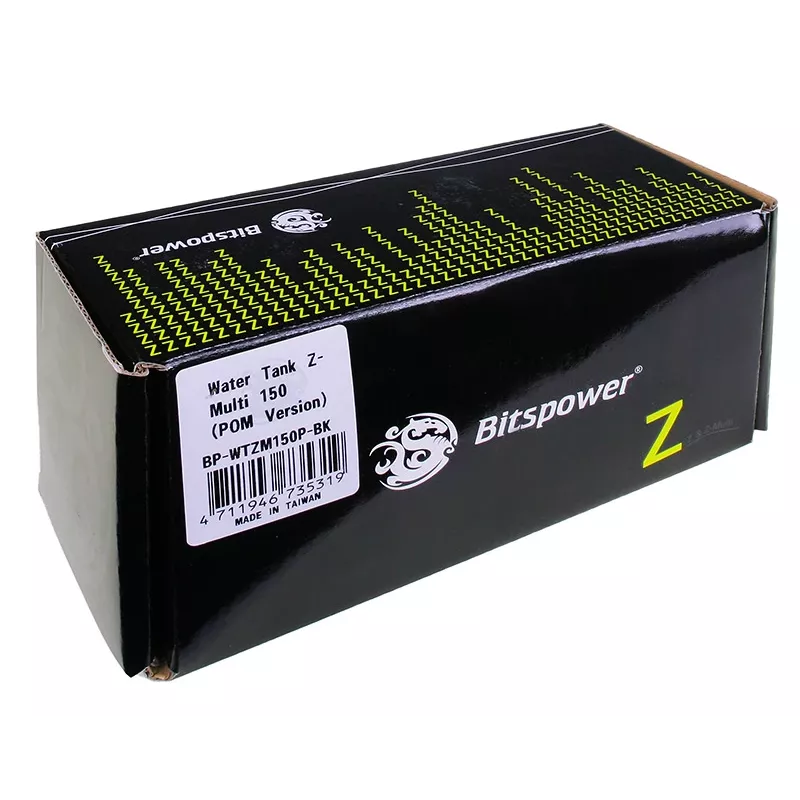 Componente/acessório de sistema de refrigeração de computador Bitspower BP-WTZM150P-BK