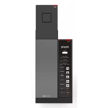 Auscultador Snom A170C, auscultador com fio preto, marca Snom