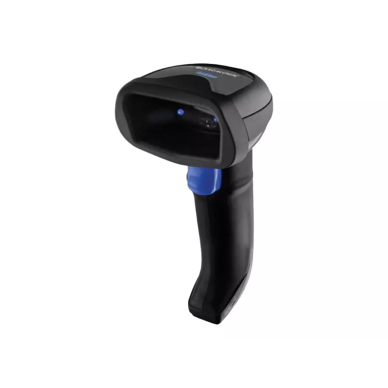 Datalogic QuickScan QBT2500, BT, 2D, Multi-IF, Digimarc, Kit (USB), preto Leitor de mão, scanner Bluetooth, 2D, Imager, Digimarc, Multi-Interface (RS232, KBW, USB), grau de proteção R
