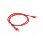 Lanberg PCU5-20CC-0100-R Cabo patch Cat.5e UTP, 1 m, Vermelho, pack de 10