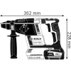 BOSCH. Martelo SDS+ GBH 18V-26 Solo 2,6J