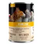 Ração húmida para gatos PetRepublic KOT STERILE frango em molho 400 g para gatos esterilizados