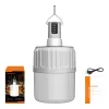 Lanterna de campismo Superfire T26-S — 500 lm, carregamento solar, 18 W