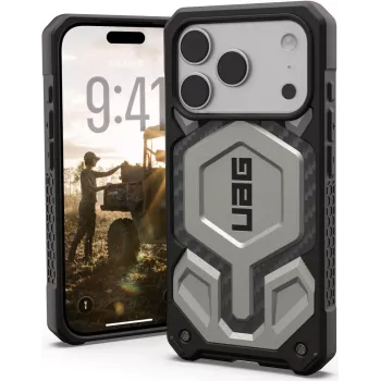 Capa UAG Urban Armor Gear Monarch Pro MagSafe | Apple iPhone 17 Pro | titânio | 114513113636 (114513113636)