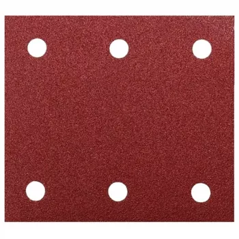Makita - Lixa - para madeira, metal, aço, madeira lacada - 10 peças - retangular - grão: P80 - 102 mm x 114 mm (P-33102)