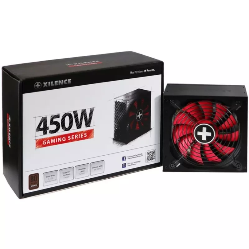 Fonte de alimentação Xilence Performance A+ XN213 450 W