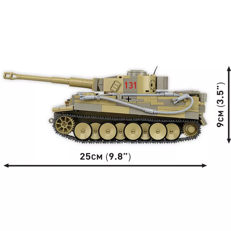 Blocos de construção Panzer VI Tiger I n.º 131