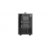 DeepCool CH160 PLUS R-CH160-BKNGM0-G caixa compacta para computador (SFF), Mini-ITX/Micro-ATX, vidro temperado, preta