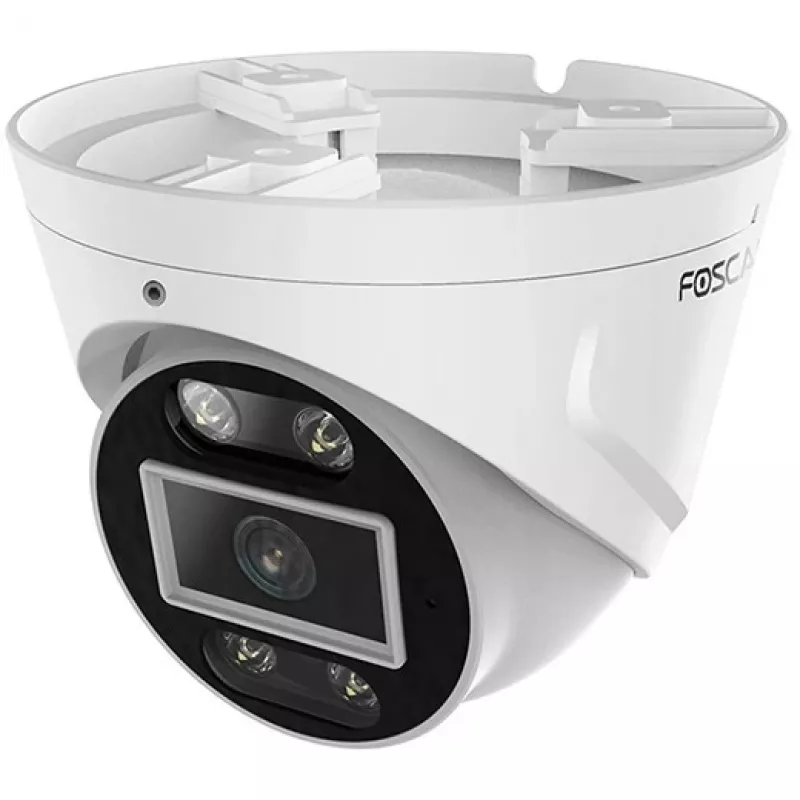 Foscam FNA108E-T4-2T FNA108E-T4-2T Conjunto de câmaras IP de vigilância LAN 8 canais com 4 câmaras 3840 x 2160 píxeis (FNA108E-T4-2T)