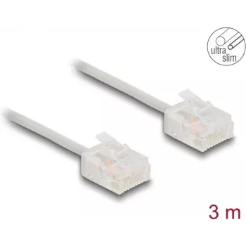 Cabo de rede DeLOCK RJ45 Cat.6 UTP 3 m cinzento