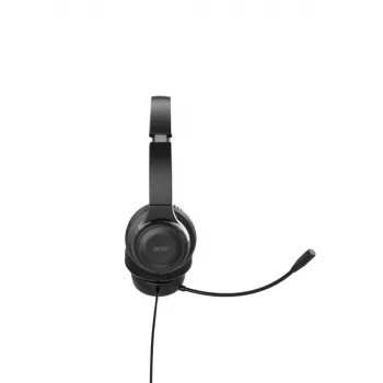 Headset de escritório com fios Acer AHW154 – estéreo, jack de 3,5 mm, design robusto