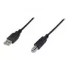 Digitus ASSMANN - Cabo USB - USB Type-A, 4 pinos (M) - USB Type-B, 4 pinos (M) - 1 m (USB / Hi-Speed USB) - Preto (AK-300105-010-S)