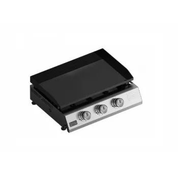 Grelhador a gás Black & Decker BXOP7350E — 3 queimadores, aço inoxidável, grelha 580×360 mm