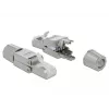 Conector de cabo DeLOCK 86477 RJ-45 cinzento