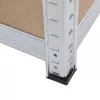 Estante de armazém GreenBlue GB378 metal galvanizado 5 prateleiras, aço galvanizado, 900×400 mm, máx. 75 kg por prateleira