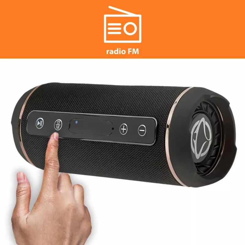 Altifalante portátil Manta SPK12GO BT, preto