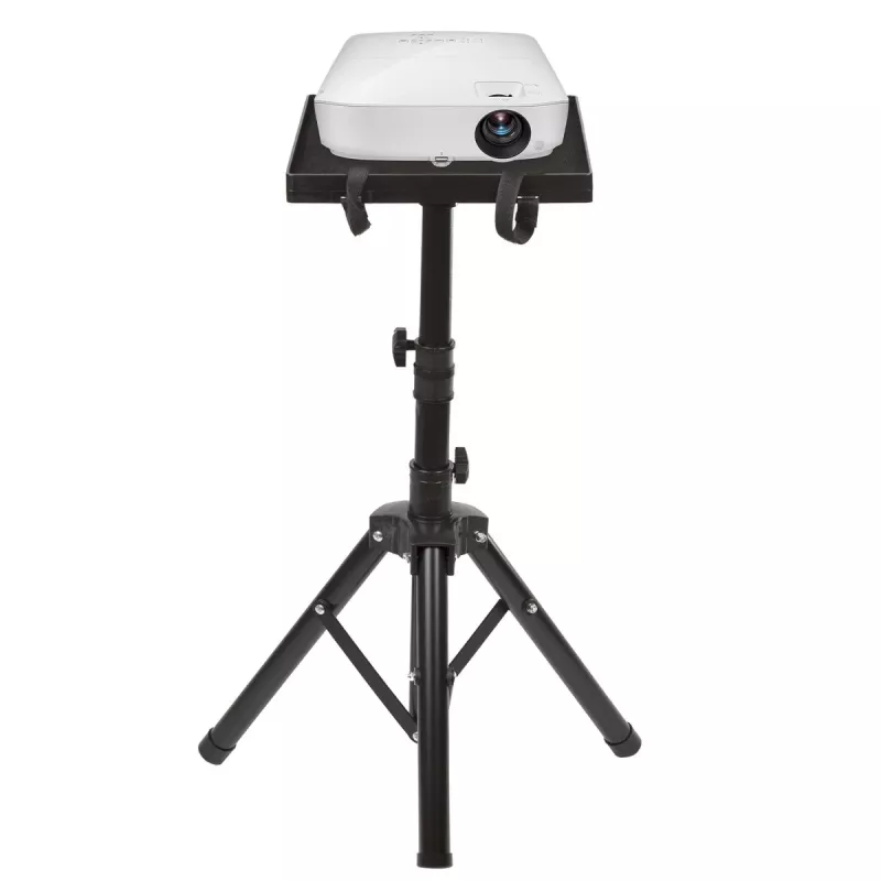 Suporte de projetor portátil ajustável MACLEAN MC-920, altura até 1,2 m, tripé leve