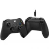 Comando sem fios Microsoft Xbox + cabo USB-C preto gamepad analógico / digital PC, Xbox One, Xbox One S, Xbox One X, Xbox Series S, Xbox Series X