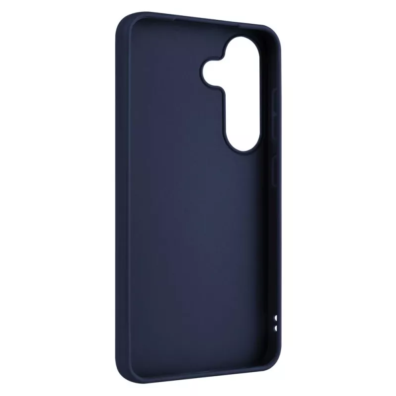 Tampa traseira para telemóvel FIXED para Samsung Galaxy S25 – Borracha, azul