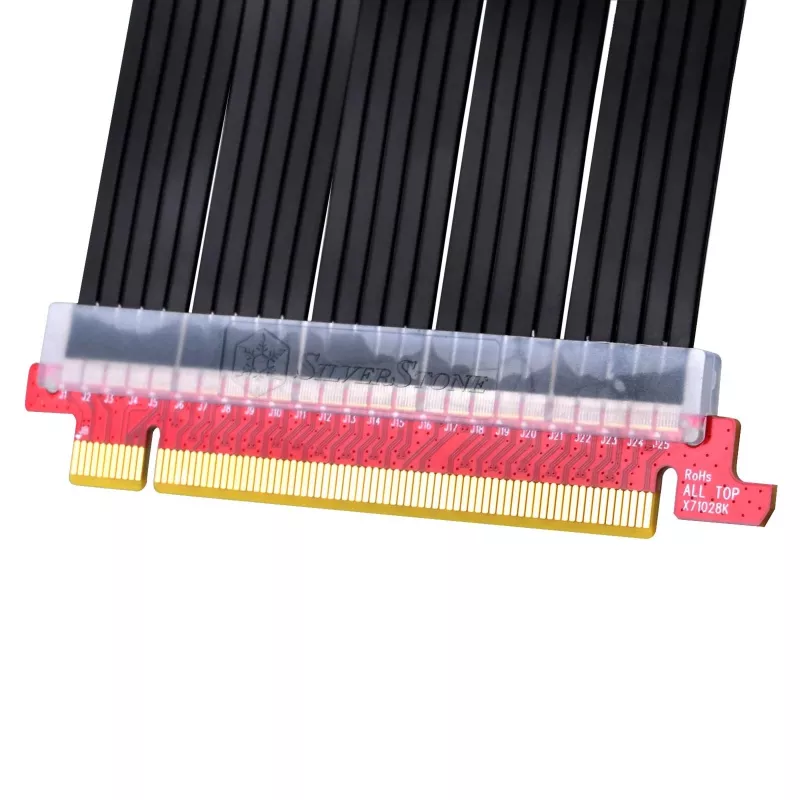SilverStone SST-RC04B-400 cabo riser PCIe x16, PCIe 3.0, 40 cm, preto