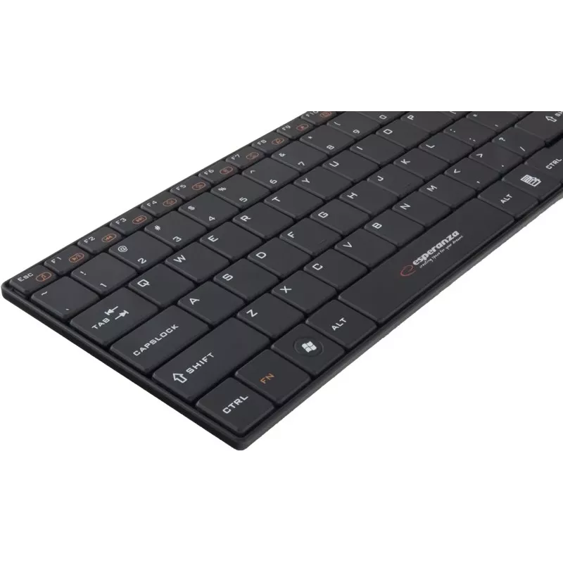 Conjunto de teclado e rato sem fios Esperanza EK122K Liberty, preto