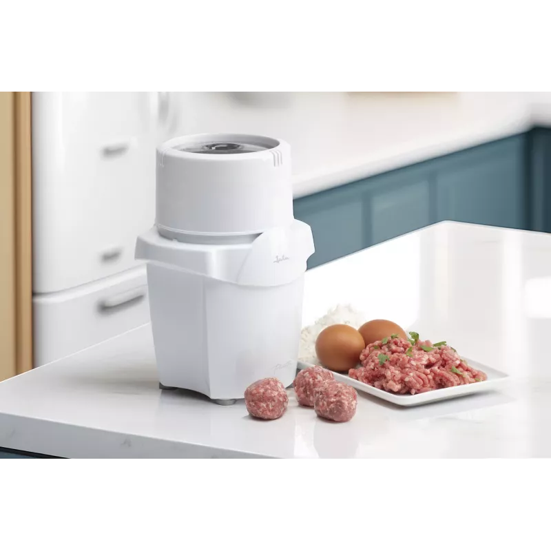 Máquina de cortar fiambre Jata JEPC1123 — máquina de cortar elétrica compacta para fiambre e queijo, espessura de corte ajustável