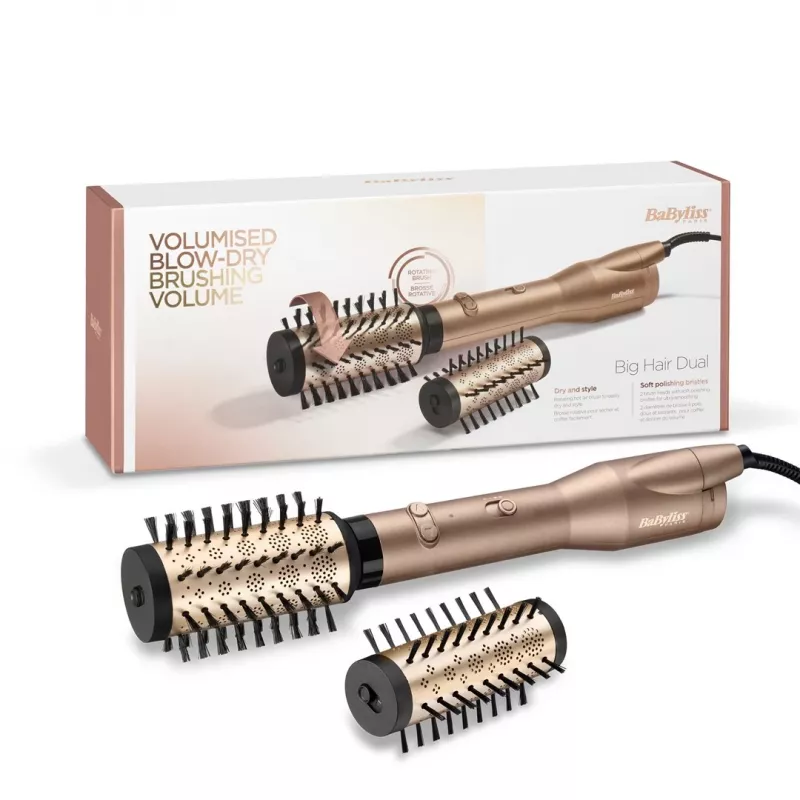 Secador de cabelo e ferro de caracóis Babyliss AS952E, dourado