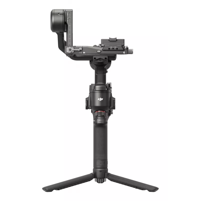 Estabilizador de câmara de mão DJI RS4, caixa de alumínio, bateria 12h, 1,066 kg, preto