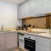 Exaustor de encastre CATA EXTENDER 600 — aço inoxidável, filtro de gordura de alumínio, 390 m³/h, 440 mm de profundidade, controlo por botões