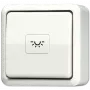JUNG 631A Interruptor elétrico botão branco (631A)