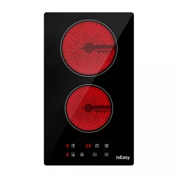 Placa vitrocerâmica/elétrica IsEasy T2V-01M