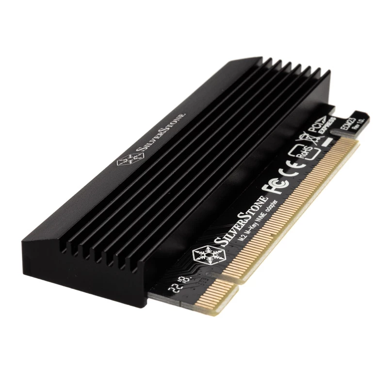 SilverStone SST-ECM23 adaptador de PCIe x4 para M.2 com dissipador