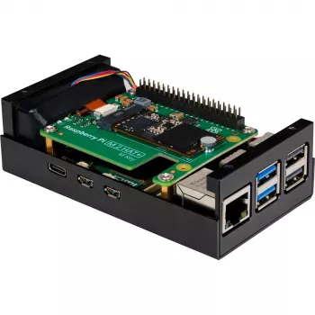 Raspberry Pi RB-ALUCASEP5-M2 preto